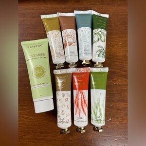 New Lovery 7 Piece Hand Cream Set Plus 1 Cucumber Deodorant Cream Paraben Free